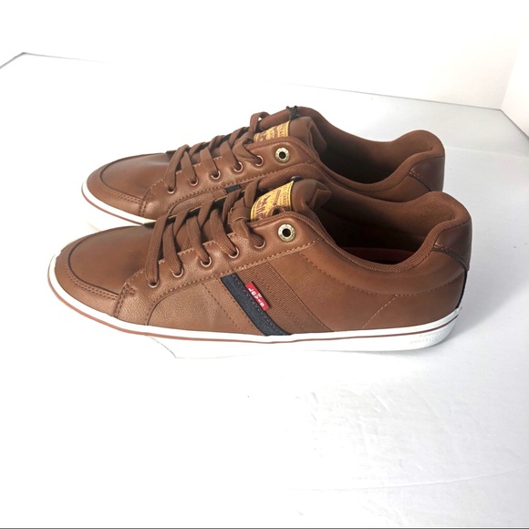Levis Strauss Comfort Leather Shoe. Brown.  Size 9.5. Classy    Rare main image 5